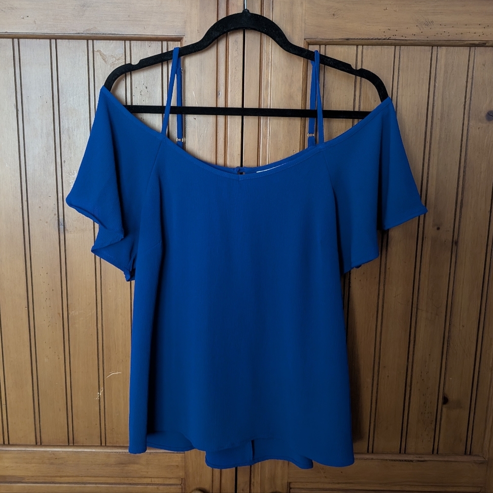 Speed Limit Women's shirt with cut out shoulders